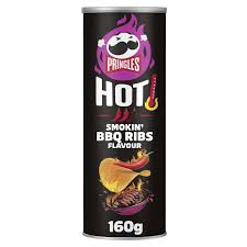 PRINGLES HOT BBQ 160G