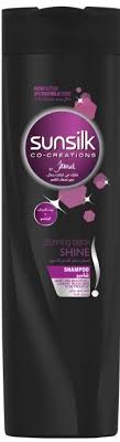 SUNSILK SH BLCK SHINE N SUN 350ML