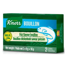 KNORR BOUIL FISH ARAT 2CUBES 18GR