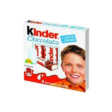 Barres chocolatées Kinder T4 50g