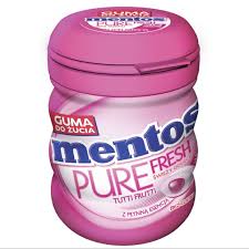 MENTOS GUM ROSE 60 G