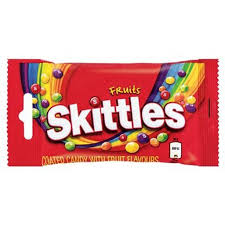 SKITTLES FRUITS 38G