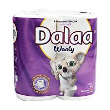 DALAA BY WOOLY Papier Toilette x4 