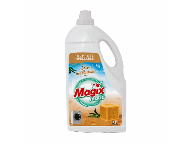 Magix Lessive Liquide Savon Marseille 5L