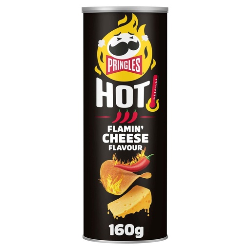 PRINGLES HOT CHEESE 160G