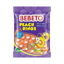 GOMMES BEBETO PEACH RING