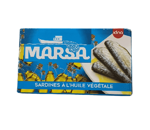 SARDINE MARSA H VEGETAL 125 GR