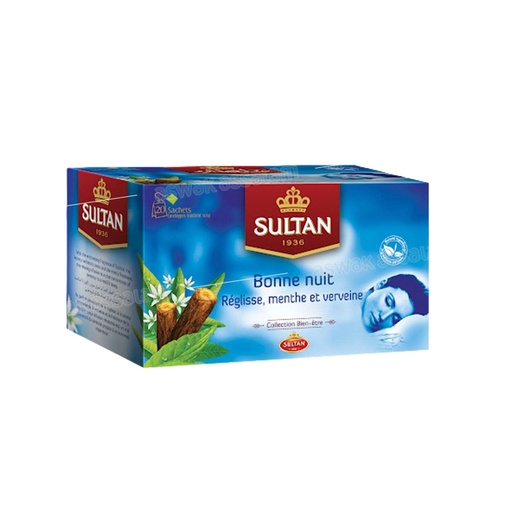 Infusion Bonne Nuit Sultan 20 Sachets 