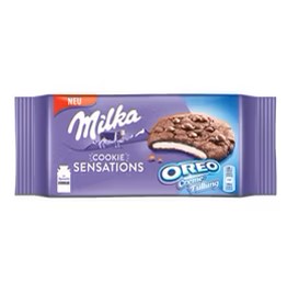 MILKA SENSATIONS COOKIES OREO 156G